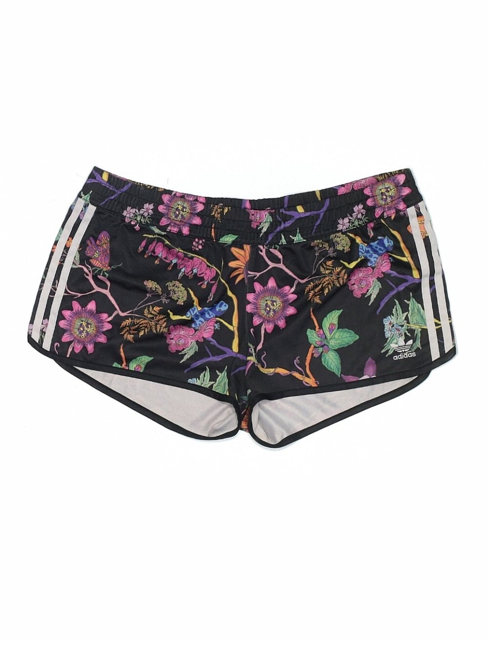 Adidas Floral Shorts- Size L